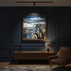 Le Yack - Silver Peak & Emerald Velvet - Hand signed