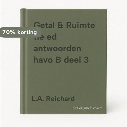Getal & Ruimte 11e ed antwoorden havo B deel 3 9789001842161, Boeken, Schoolboeken, Gelezen, Verzenden
