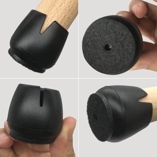 2dekans | Stoelpoot Beschermers Vloerbeschermer Ø12-16 mm -, Maison & Meubles, Pièces pour table, Enlèvement ou Envoi