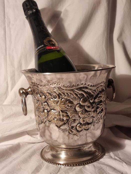 Ijsemmer - Messing, Verzilverd - Antiek en verzilverd, Antiek en Kunst, Antiek | Overige Antiek