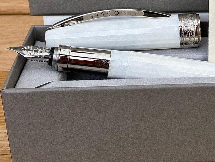 Visconti - Rembrandt Vulpen 2x BORDEAUX + WHITE - Vulpen, Verzamelen, Pennenverzamelingen