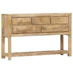 vidaXL Dressoir 120x30x75 cm massief mangohout, Huis en Inrichting, Verzenden, Nieuw
