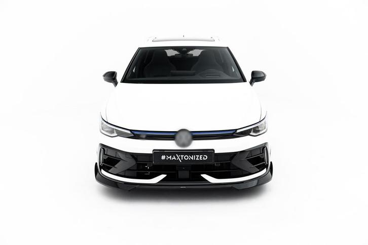 Front Splitter V.4 voor VW Golf 8.5 R Hatchback / Variant, Autos : Divers, Tuning & Styling, Enlèvement ou Envoi