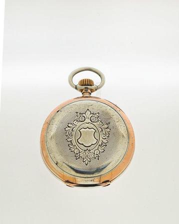 International Watch Co - Pocket Argento e Placcato Oro Rosa