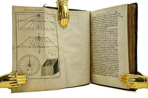 M. Ozanam - La Gnomonique - 1711, Antiek en Kunst, Antiek | Boeken en Manuscripten