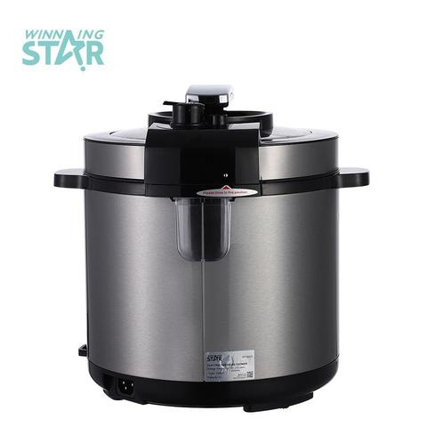 Winning Start Elektrische   Multicooker 6 Liter Zilver, Electroménager, Cuiseurs à riz, Enlèvement ou Envoi