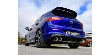 FOX VW Golf 8 R RVS uitlaatsysteem vanaf OPF - 2x100 type 25 beschikbaar voor biedingen