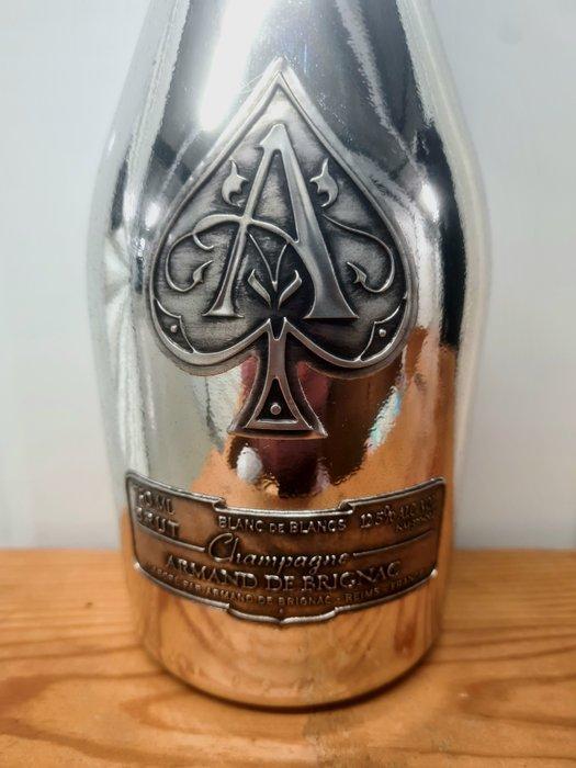 Armand de Brignac, Ace of Spades Silver - Champagne Blanc de, Verzamelen, Wijnen