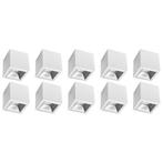 Opbouwspot 10 Pack - Pragmi Cliron Pro - GU10 Fitting - LED, Verzenden, Nieuw