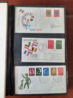 Nederland 1959/2005 - Verzameling FDCs in 4 albums, Postzegels en Munten, Gestempeld