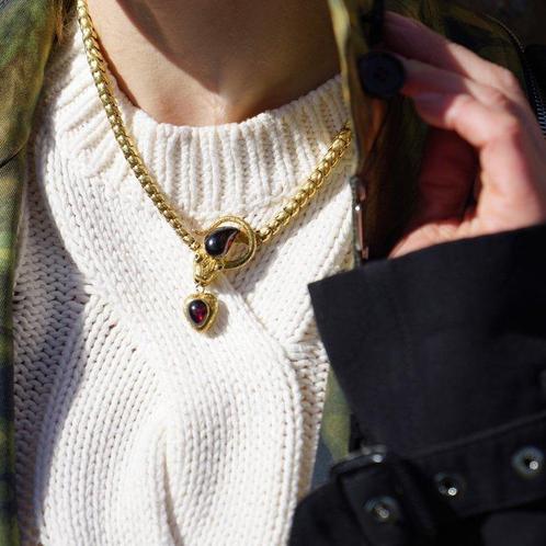 Halsketting - 21.6 kt. Geel goud, Handtassen en Accessoires, Kettingen