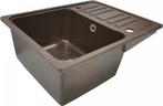 Aquamarin Spoelbak - Wasbak - Graniet - Keuken - Afdruipoppe, Huis en Inrichting, Verzenden, Nieuw