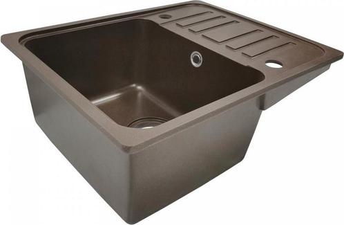 Aquamarin Spoelbak - Wasbak - Graniet - Keuken - Afdruipoppe, Huis en Inrichting, Woonaccessoires | Overige, Verzenden