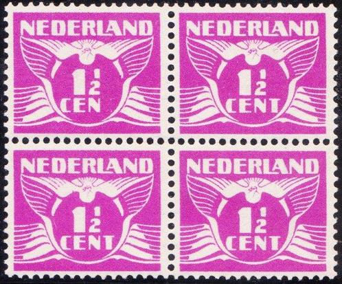 Nederland 1928 - Vliegende Duif met plaatfout cen ipv Cent, Timbres & Monnaies, Timbres | Pays-Bas