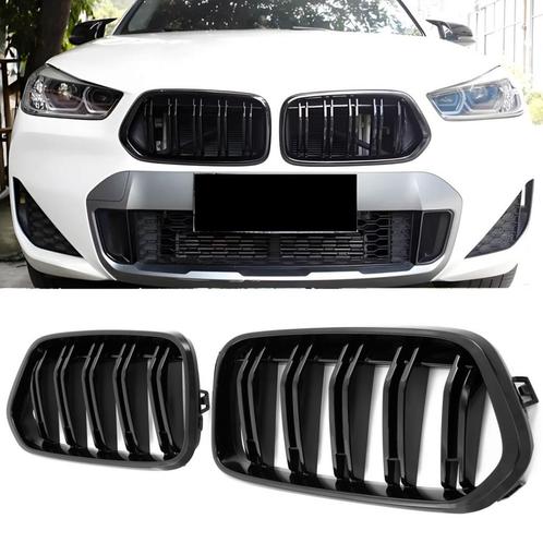 Sportieve Grille geschikt voor BMW X2 F39 dubbele spijl glan, Auto diversen, Auto-accessoires, Verzenden