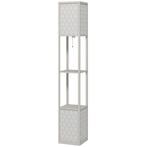 TRUUSK Staande Lamp Modern Design - 2 Planken - Trekkoordsch, Verzenden, Nieuw