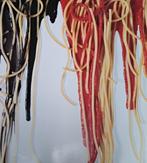 Armando Testa - SPAGHETTI SU TELA - Années 1990, Antiquités & Art, Art | Dessins & Photographie