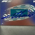 Aston Martin - Topps n°46 Team Logo Signed - Fernando Alonso, Verzamelen, Nieuw