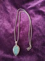 Zonder Minimumprijs - Ketting met hanger Zilver, Handtassen en Accessoires, Antieke sieraden