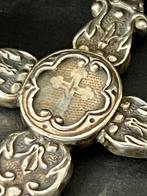 Zilver - Kruishanger - Reliekhouderhanger - Heilige kruis, Antiek en Kunst