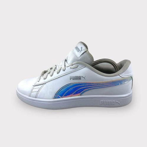 Sneaker für Kinder Weiß Puma Smash v2 Holo Jr - Maat 38, Vêtements | Femmes, Chaussures, Envoi