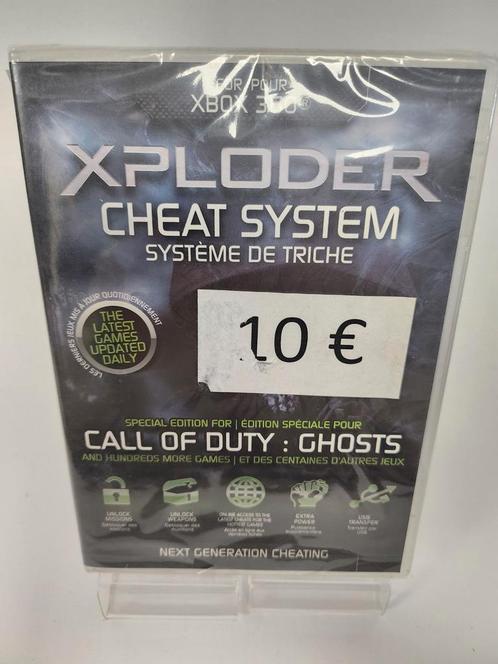 Xploder Cheat System Call of Duty Ghosts geseald Xbox 360, Consoles de jeu & Jeux vidéo, Jeux | Xbox 360, Enlèvement ou Envoi