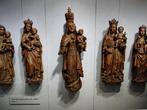 sculptuur, Sehr alte Mondsichel Madonna wohl Reliquien, Antiek en Kunst