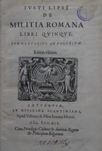 J. Lipsius - De Militia Romana Libri Quinque / Poliorceticon, Antiek en Kunst, Antiek | Boeken en Manuscripten