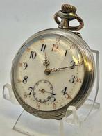 Remontoir . Argento Niellato . Cilindro 10 Rubis . 1900 -, Handtassen en Accessoires, Horloges | Heren, Nieuw