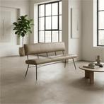 Leren eetkamerbank Solid, Huis en Inrichting, Stoelen, Ophalen of Verzenden, Nieuw, Leer