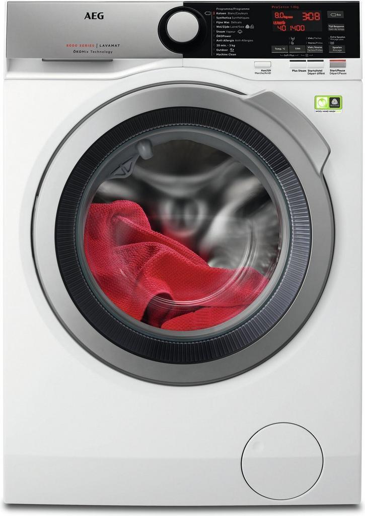 Aeg L8fee84s – Wasmachine – 8 Kg – 1400 Toeren – Ökomix –, Elektronische apparatuur, Wasmachines, Ophalen of Verzenden