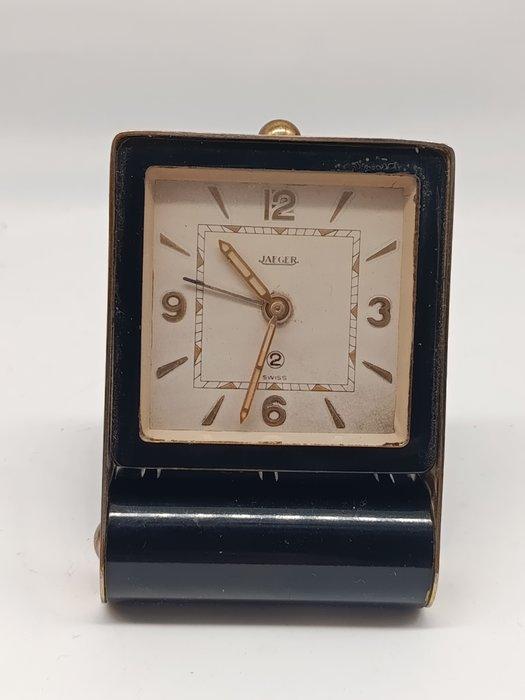 Reisklok, Wekker - Jaeger-LeCoultre - Staal - 1950-1960, Antiek en Kunst, Antiek | Klokken