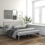 vidaXL Bedframe metaal wit 180x200 cm, Huis en Inrichting, Slaapkamer | Bedden, Verzenden, Nieuw