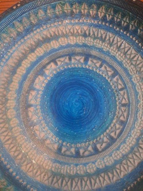 Bitossi - Aldo Londi - Presenteerblad - D. 35 cm - Keramiek, Antiek en Kunst, Antiek | Glaswerk en Kristal
