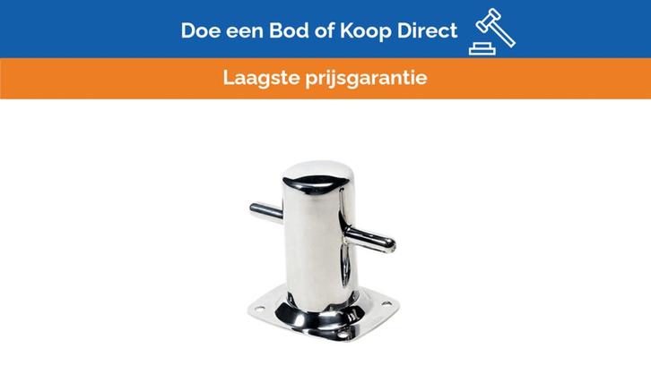 Bieden: Vetus ACHIL160 stainless steel bollard, Watersport en Boten, Bootonderdelen, Ophalen of Verzenden