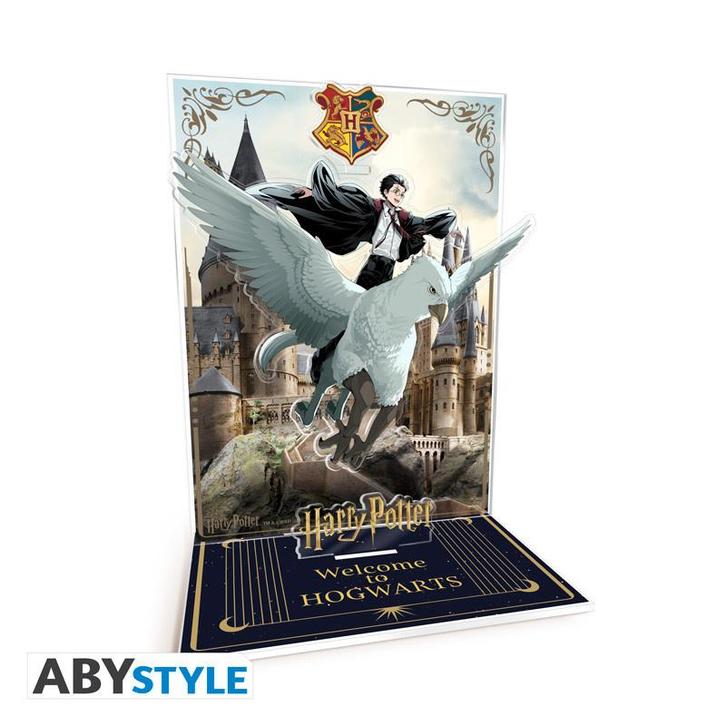 Harry Potter & Buckbeak Acryl Diorama 16 cm, Verzamelen, Harry Potter, Ophalen of Verzenden