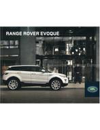 2012 RANGE ROVER EVOQUE BROCHURE DUITS, Nieuw