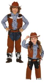 Cowboy Kostuum Kind, Kinderen en Baby's, Carnavalskleding en Verkleedspullen, Verzenden, Nieuw