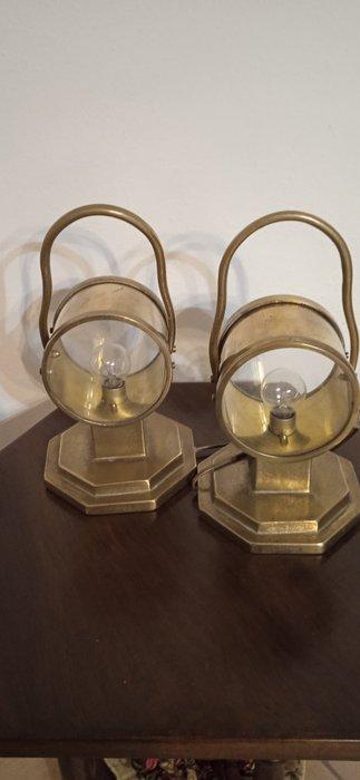 Nachtlampje (2) - Messing, Antiek en Kunst, Curiosa en Brocante