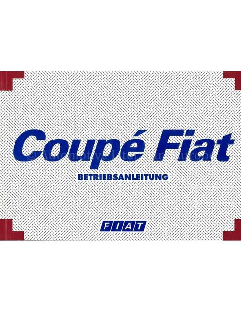 1999 FIAT COUPE INSTRUCTIEBOEKJE DUITS, Auto diversen, Handleidingen en Instructieboekjes