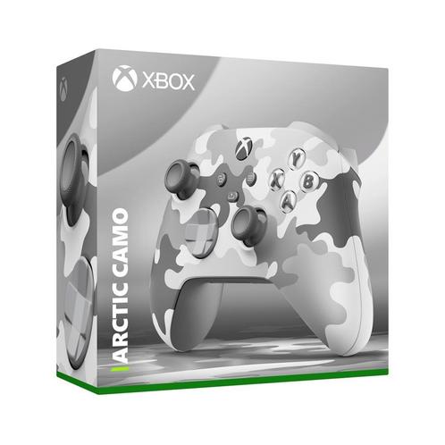 Microsoft Xbox Series X & S Controller Arctic Camo in Doos, Games en Spelcomputers, Spelcomputers | Xbox One, Zo goed als nieuw