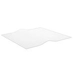 vidaXL Tafelbeschermer 70x70 cm 1,6 mm PVC mat, Verzenden, Nieuw