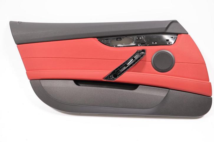 BMW Z4 E89 Deurpaneel rood/zwart leder links (RHD), Autos : Pièces & Accessoires, Carrosserie & Tôlerie, Enlèvement ou Envoi