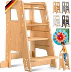 KIDIZ® Leertoren voor kinderen - Verstelbaar - tot 50kg - Br, Verzenden, Nieuw