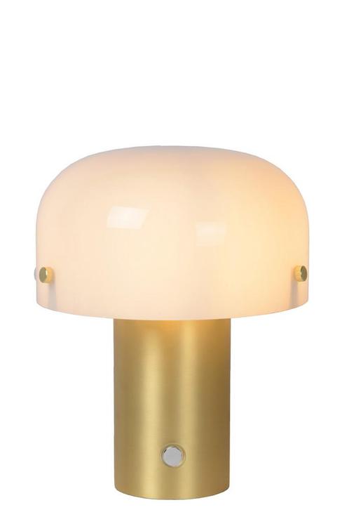 Lucide TIMON - Tafellamp - 1xE14 - Mat Goud /, Huis en Inrichting, Lampen | Tafellampen, Nieuw, Verzenden