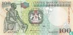 Lesotho 100 Maloti 1999 - 1999, Postzegels en Munten, Bankbiljetten | Afrika, Verzenden, Overige landen, Los biljet