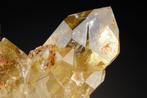Natuurlijke CITRIEN-cluster met kathedraal-terminatie, Verzamelen, Mineralen en Fossielen