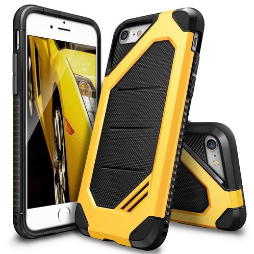 iPhone 7 Rearth Ringke Max defender case - bumblebee +, Télécoms, Téléphonie mobile | Housses, Coques & Façades | Apple iPhone