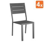 Stoelen | VALLETTA | Kunststof | Grey | In-/Outdoor |, Verzenden, Nieuw in verpakking