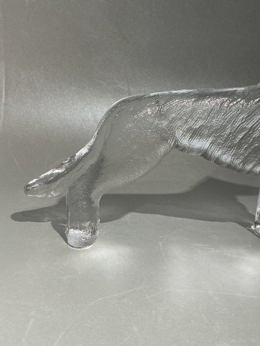 Kosta Boda - Bertil Vallien - Beeld, Frosted glas hond - 14, Antiquités & Art, Antiquités | Verre & Cristal